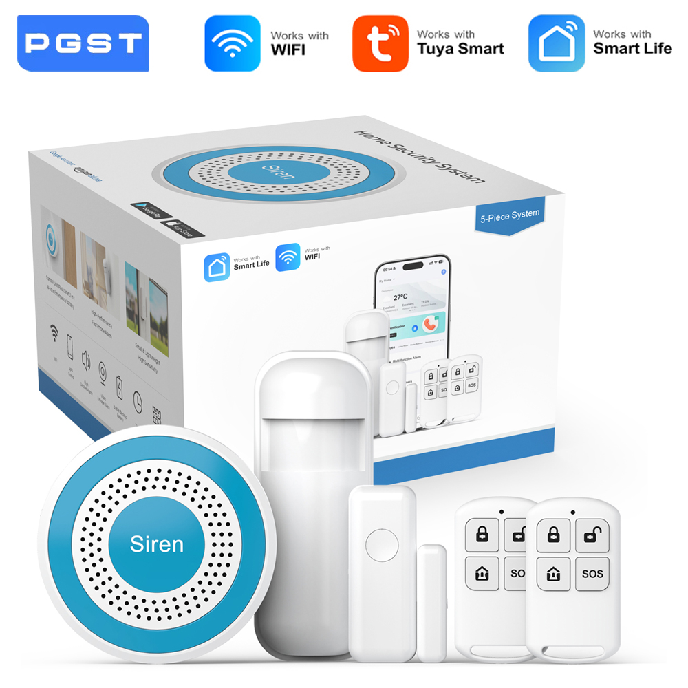 Diy Home Automation System - PGST WiFi Smart Life Alarm Sistem