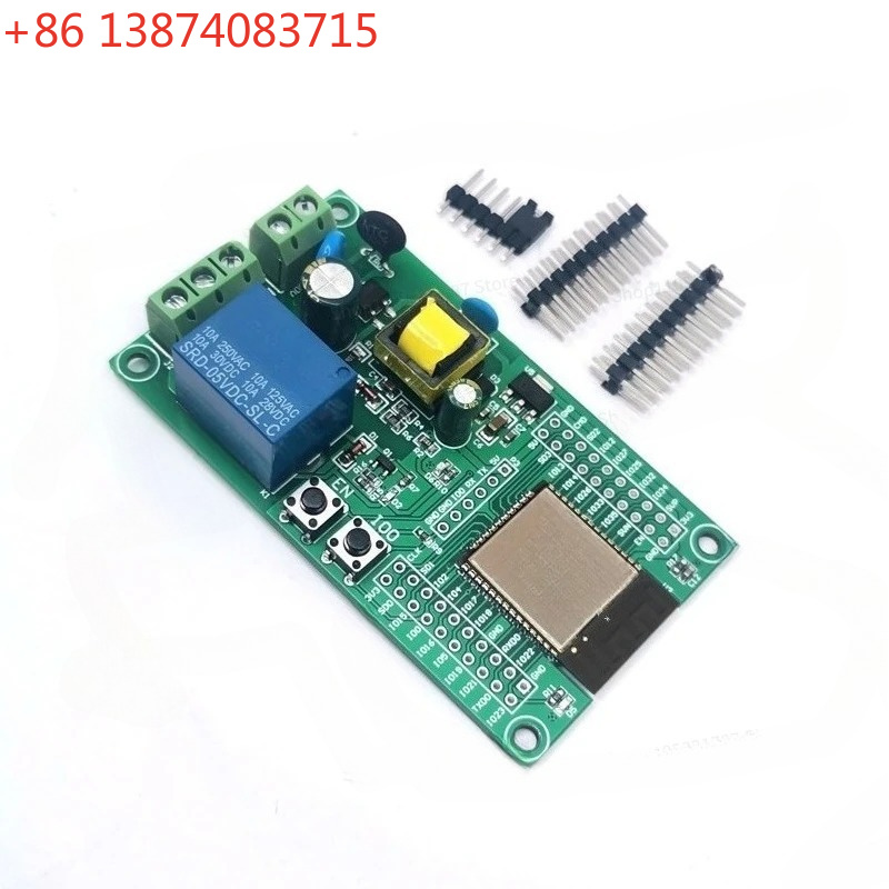 Relay 8 Channel Board - ESP32 WIFI Bluetooth BLE Saluran Tunggal,
