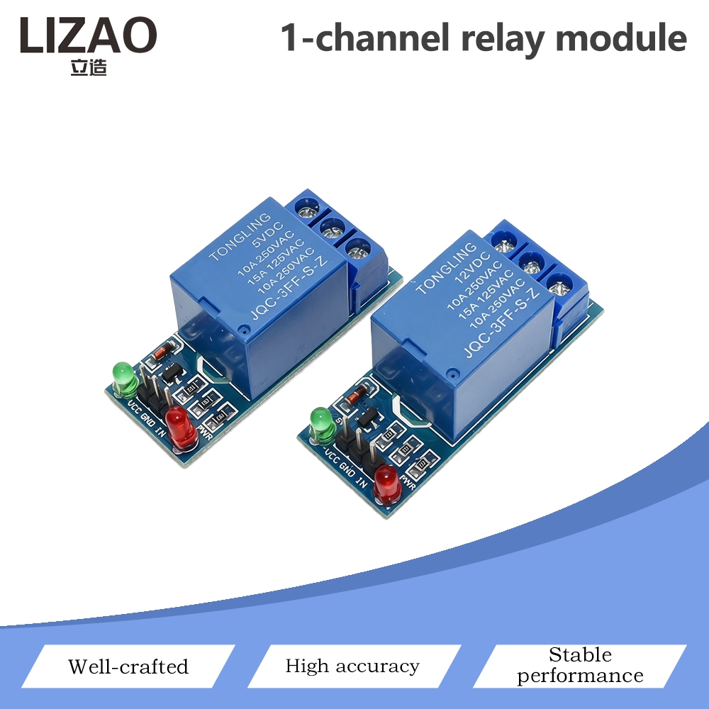 Home Automation With Arduino - Modul Relay 1 Saluran 3.3V 5V