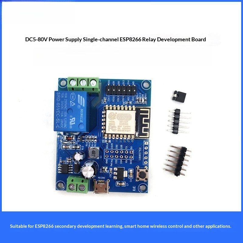Relay 8 Channel Board - Modul Relay Saluran Tunggal WiFi ESP8266,