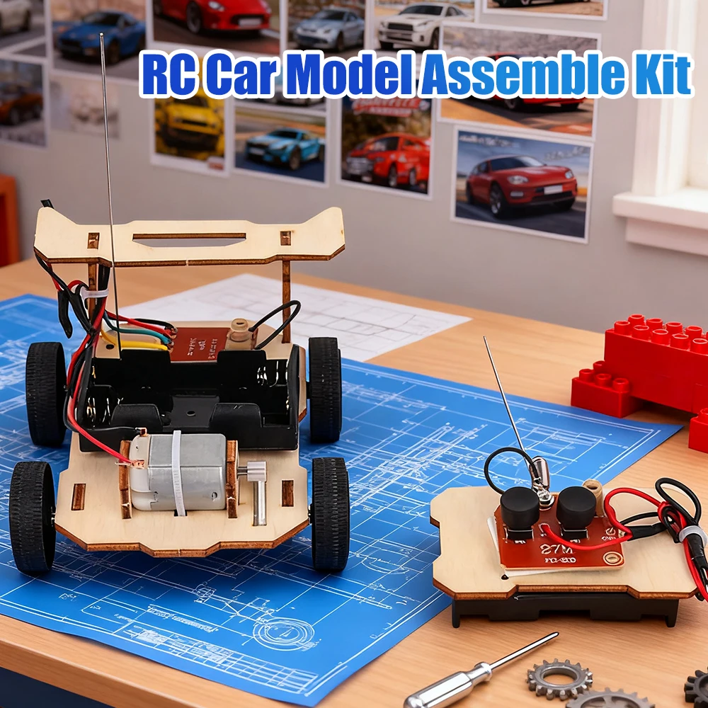 Diy Automation Projects - Kit Perakitan Model Mobil RC DIY
