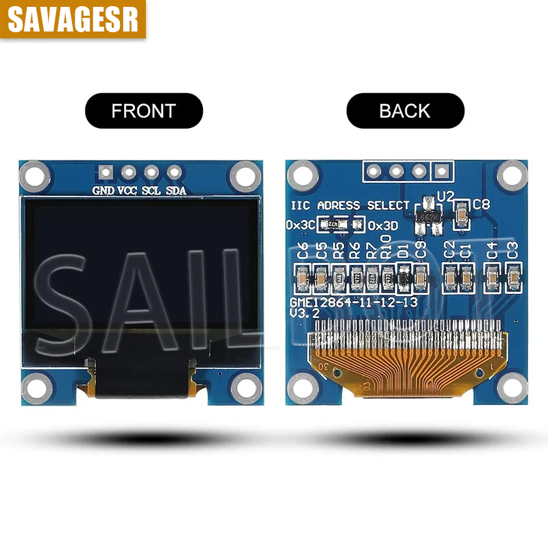 1-10 Buah Modul Tampilan OLED  - Home Automation Arduino ulasan dan harga