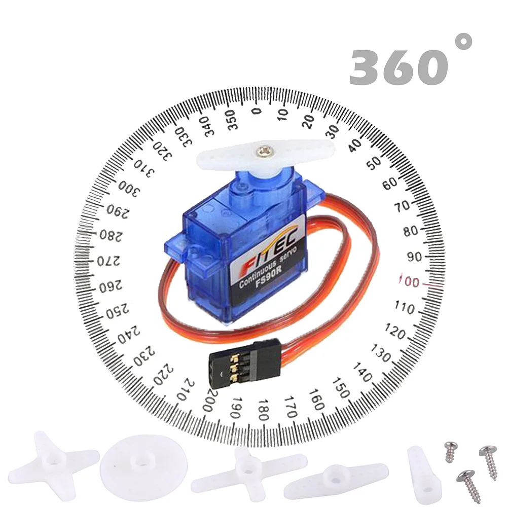 Feetech Mini FS90R mikro Servo - Diy Automation Projects ulasan dan harga