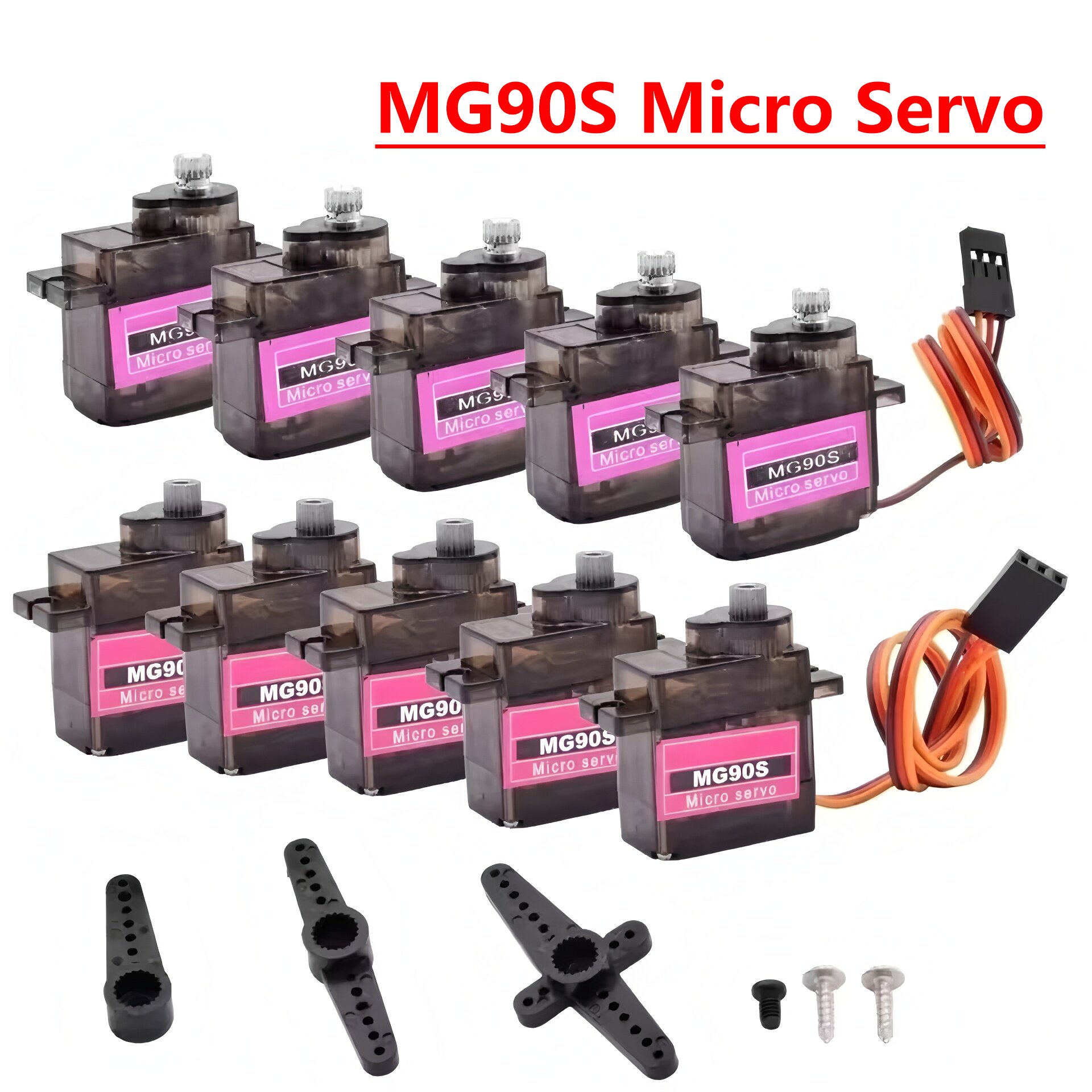 4/5/10/20 Buah MG90S Motor Ser - Diy Automation Projects ulasan dan harga