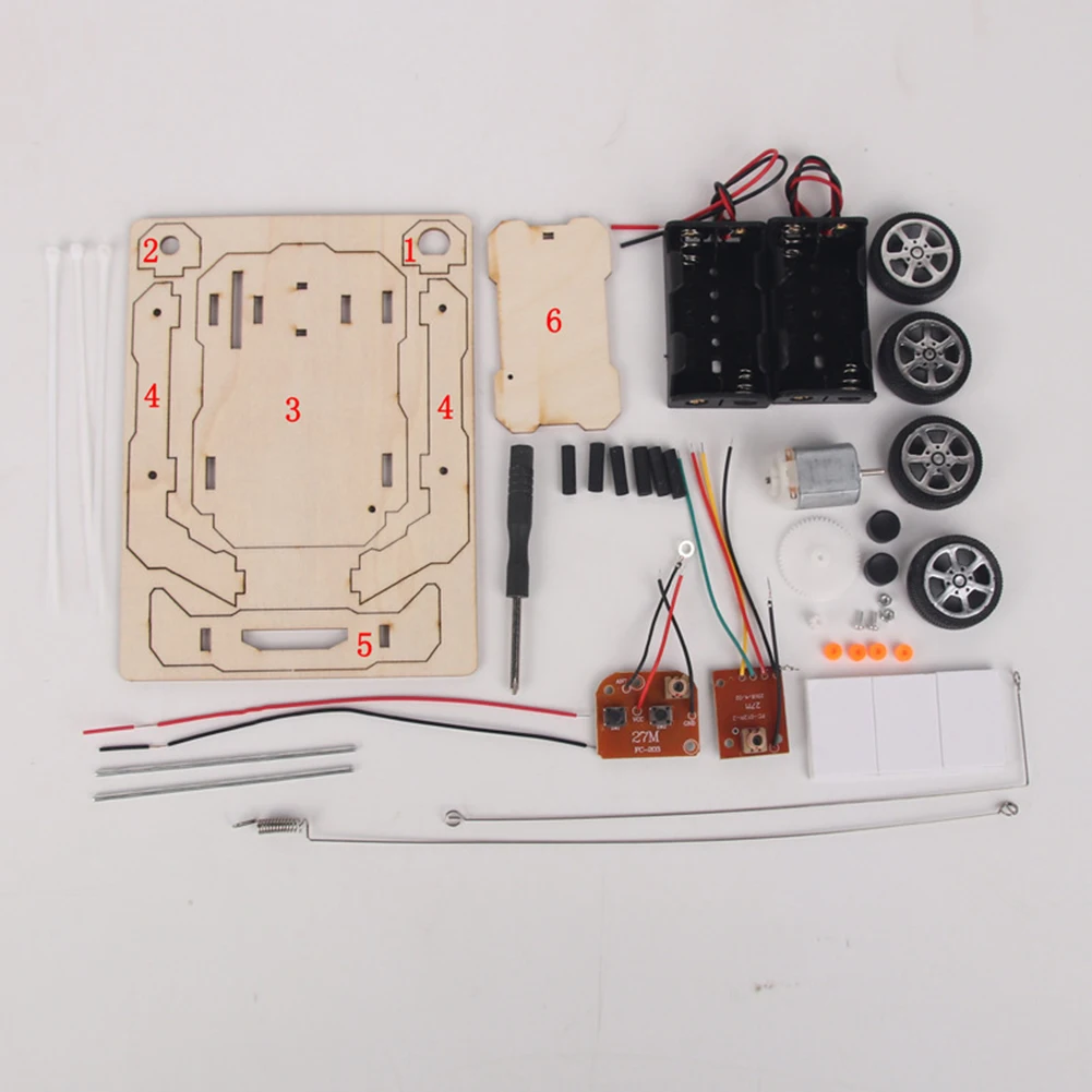 Kit Perakitan Model Mobil RC D - Diy Automation Projects ulasan dan harga